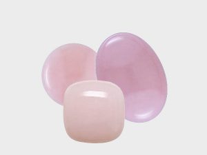Pink Opal Gemstone flip flop pendant Shankla by paves